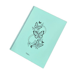 Spiral University Notebook 5-Subjects A4 - Blue