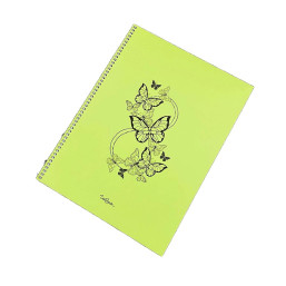 Spiral University Notebook 5-Subjects A4 - Green