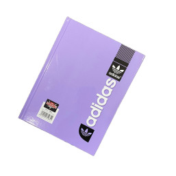 Sports Hard Cover Notebook Single Line 100L - Adidas