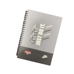Sports Hard Cover A5 Spiral Notebook 80L - Nike 1