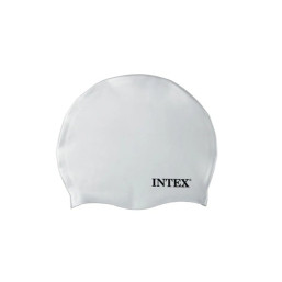 Intex - Silicon Swim Cap - White