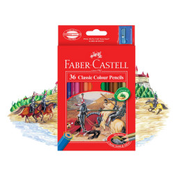 Faber Castell - Classic Colour Pencils 36 Pcs