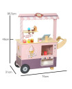 Wooden Ice Cream Cart
