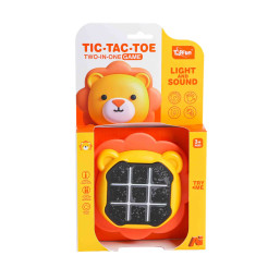 Tic Tac Toe Two In One Game - Lion