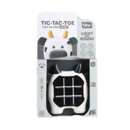 Tic Tac Toe Two In One Game - Cow