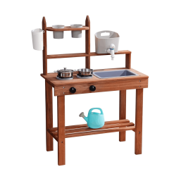 Wooden Outdoor Play Kitchen