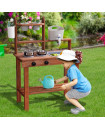Wooden Outdoor Play Kitchen