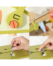 Kids Wooden Large Tool Table Playset