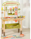 Kids Wooden Large Tool Table Playset