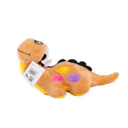 7-inch Plush Dinosaur - Brown