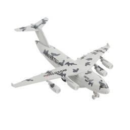 Die Cast Pull Back Aeroplane Navy