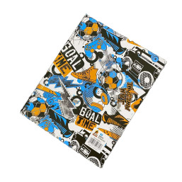 Hard Cover Notebook Single Line Framed 60L - A
