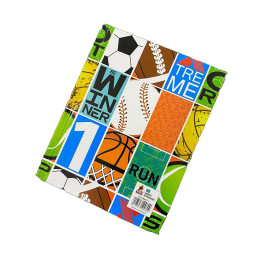 Hard Cover Notebook Single Line 80L - E