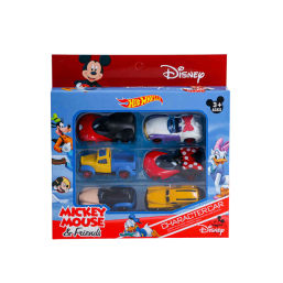 Disney Die Cast Car 6 Pcs.