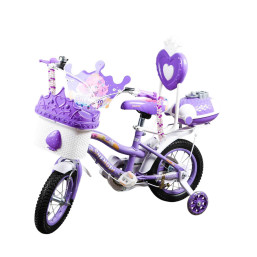 12" Kid's Bicycle - Purple