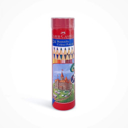 Faber Castell - Colour Pencils Round Tin of 24