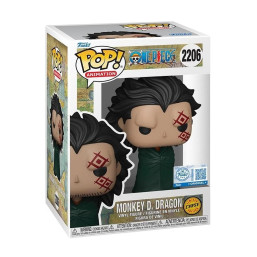 Funko Pop! Animation: Monkey D. Dragon w/chase (Exc)
