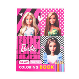 Barbie A4 Coloring & Activity Book
