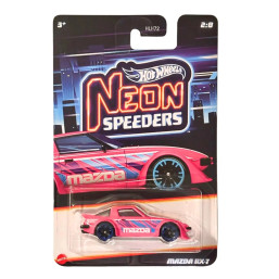 Mattel - Hot Wheels Neon Speeders - Mazda RX-7