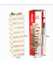 Wooden Jenga Blocks 54 pcs
