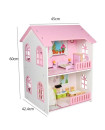 Wooden Double Sided Doll House