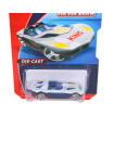 Pull Back Metal Car - White