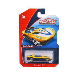 Pull Back Metal Car - Yellow