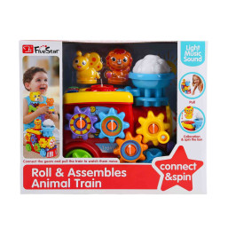 Roll Assembles Animal Train