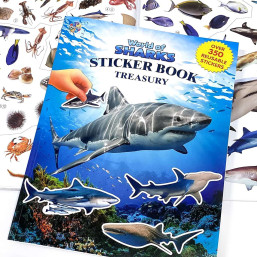 Phidal - World of Sharks Sticker Book 