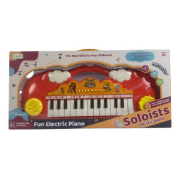 Fun Electric Piano - 25 Keys - Red