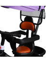 Baby Tricycle with Umbrella Cover-Purple
