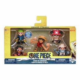 One Piece Mini Figure 5-pack
