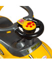 Ride On Car With Pushbar - Yellow