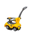 Ride On Car With Pushbar - Yellow
