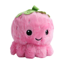 Plush Octopus Strawberry 6"