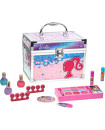 Townley Girl Barbie - Train Case Cosmetic Makeup Set 