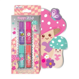 Hot Focus Happy Vibes Mini Lip Gloss Set