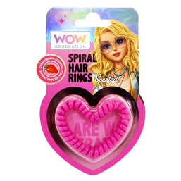 Wow Generation Scented Hair Elastics-Love Shape