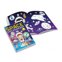 Space Copy Color Book