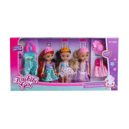 6 Inch Doll 3 Pcs