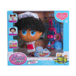 7.5 Inch Doll With Kitchen Set