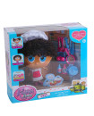 7.5 Inch Doll With Kitchen Set