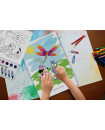 Phidal - Disney Mickey Deluxe Poster Paint & Color book