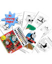 Thomas Deluxe Poster Paint & Color book