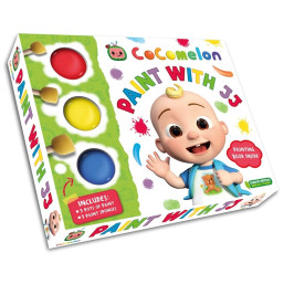 CoComelon - Sponge Art Book - Paint with JJ