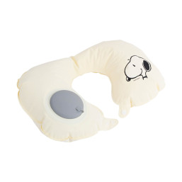 Snoopy Press-and-inflate U-shaped Pillow