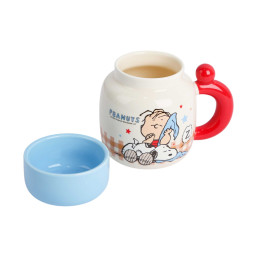Snoopy Abebe Series Lidded Ballpoint Cup
