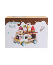 Wooden Ice cream Car
