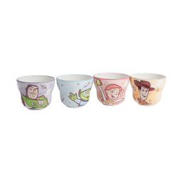 Toy Story Ceramic Scarlett Cup 4 Pc Set