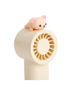 Easy Little Bear Series Mini Fan - Beige
